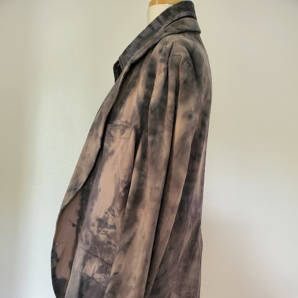 Dolce Gabbana blazer denim jacket 44 46 56 XL dyed gray black white beige pinup - Picture 5 of 11
